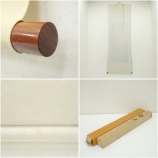 画像7: 高村翠邨筆　帰漁　水墨山水　肉筆絹本掛軸（共箱） (7)