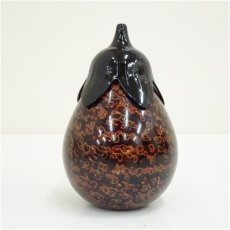 画像2: 津軽塗　茄子型茶入（箱付） (2)