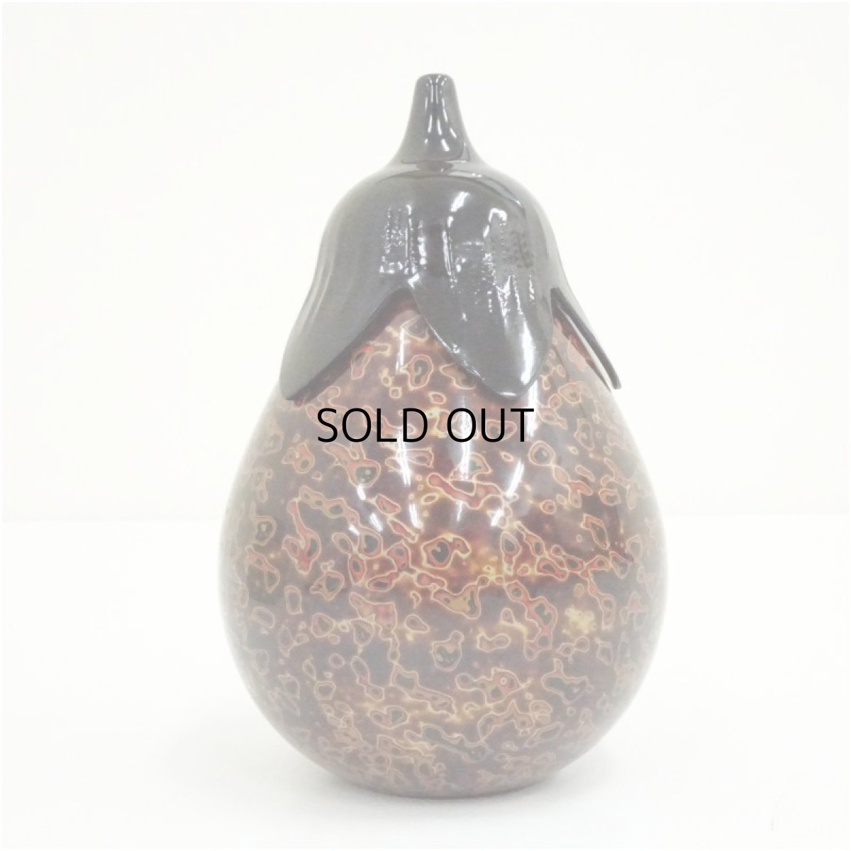 画像4: 津軽塗　茄子型茶入（箱付） (4)