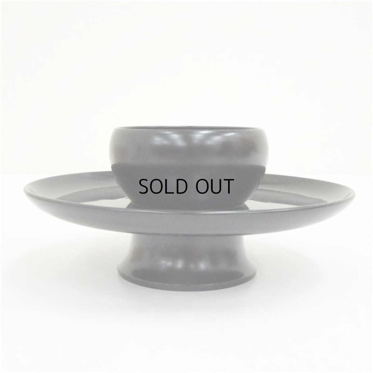 画像2: 漆塗　天目台（箱付） (2)