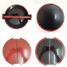 画像6: 若島孝雅造　皆朱手桶（共箱） (6)