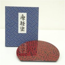 画像1: 津軽塗　菓子器（箱付） (1)