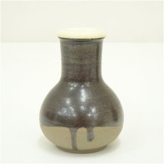 画像2: 京焼　笹田有祥造　模利休鶴首茶入（共箱）□z (2)