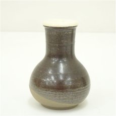 画像4: 京焼　笹田有祥造　模利休鶴首茶入（共箱）□z (4)