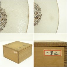 画像7: 作家物　一葉銘々皿5客（共箱） (7)