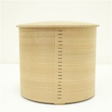 画像2: 木地曲水指（箱付） (2)