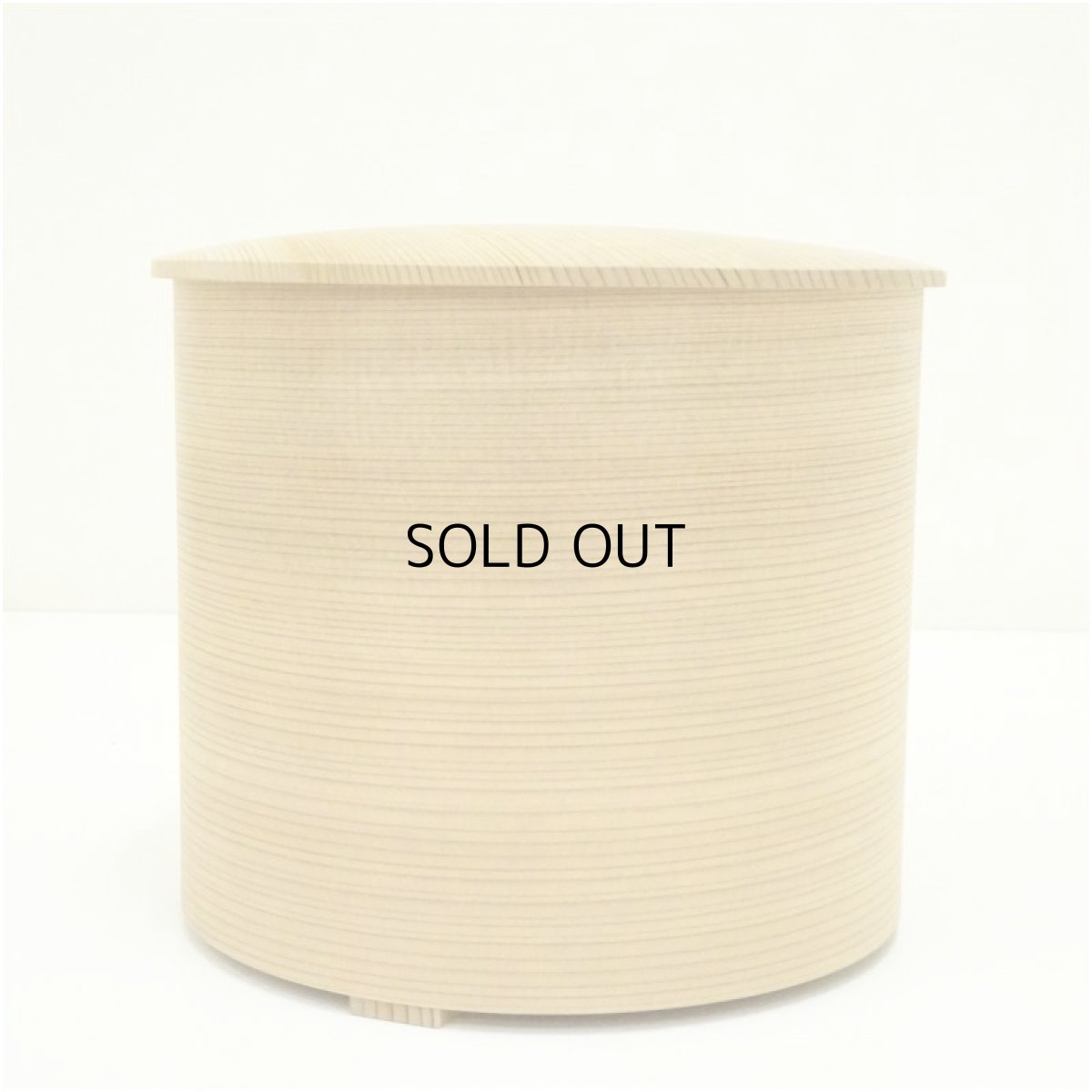 画像3: 木地曲水指（箱付） (3)