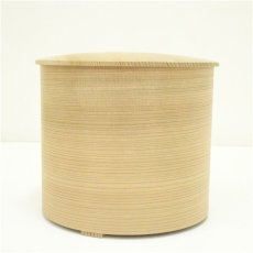 画像3: 木地曲水指（箱付） (3)