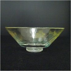 画像3: 太武朗造　女郎花ガラス茶碗（箱付） (3)