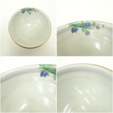 画像6: 京焼　桑野睦子造　御所の花　桔梗茶碗 (6)