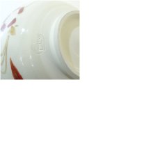 画像7: 加藤昌山造　色絵雲錦流し茶碗（箱付） (7)