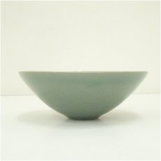 画像3: 人間国宝　柳海剛造　高麗青磁茶碗（共箱） (3)