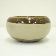 画像4: 古物　尾戸焼　宗晋造　鉄鉢（共箱） (4)