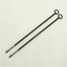 画像2: 炭道具　炭割火箸（箱付） (2)