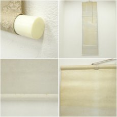 画像7: 玉峰筆　霊峰富士　肉筆絹本掛軸（箱付） (7)