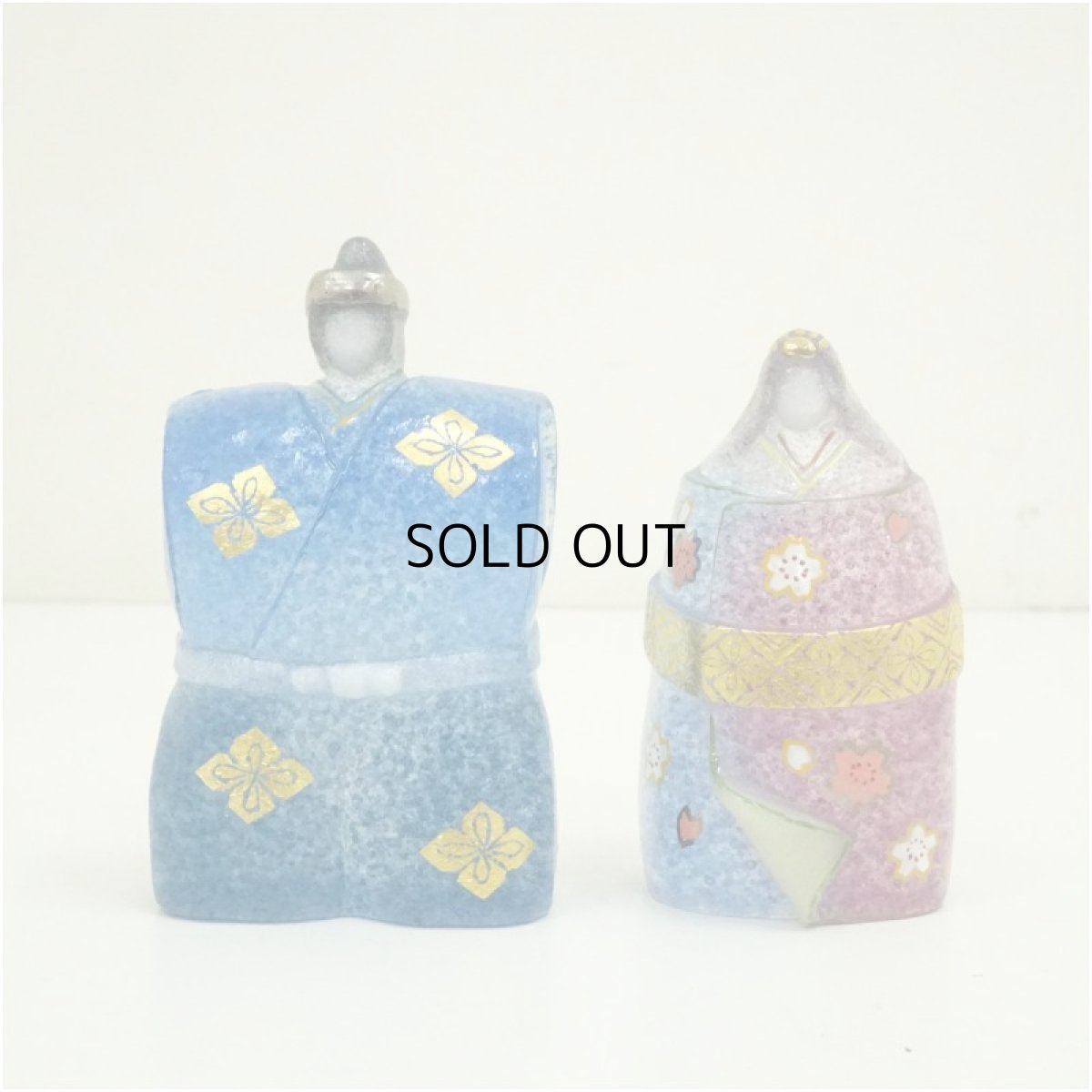 画像2: お雛様ペーパーウェイト（箱付） (2)