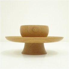 画像3: 木地天目台（箱付） (3)