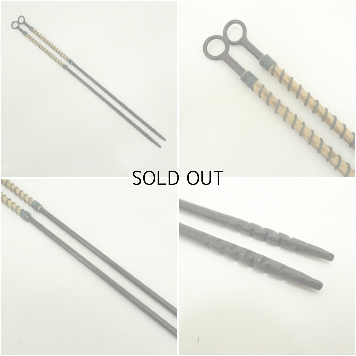 画像6: 炭道具　長火箸（箱付） (6)