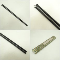 画像6: 炭道具　炉用火箸（箱付） (6)