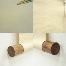 画像7: 昇陽筆　松竹梅鶴亀　肉筆絹本掛軸（共箱） (7)