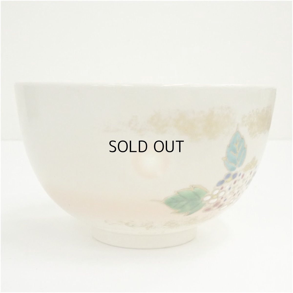 画像3: 京焼　善清造　色絵紫陽花茶碗（箱付） (3)