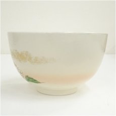 画像4: 京焼　善清造　色絵紫陽花茶碗（箱付） (4)