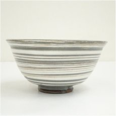 画像4: 作家物　刷毛目三島茶碗（箱付） (4)