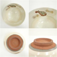 画像6: 作家物　色絵琵琶茶碗（箱付） (6)