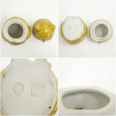 画像6: 九谷焼　木田弘之造　色釉梟香炉（共箱） (6)