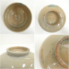 画像6: 萬古焼　三藤窯　賢豊造　色絵露草茶碗（箱付） (6)