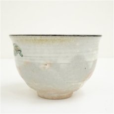 画像4: 京焼　浅見与し三造　柿の絵茶碗（箱付） (4)