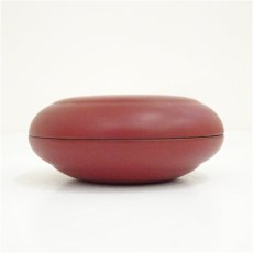 画像3: 池博造　紀州本根来塗香合（共箱） (3)