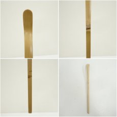 画像6: 修二会松明竹茶杓（銘：炎群）（東大寺　筒井寛秀書付）（共箱） (6)