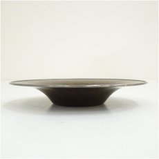 画像3: 銀縁黄銅茶托5客（共箱） (3)