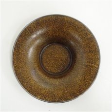 画像4: 銀縁黄銅茶托5客（共箱） (4)