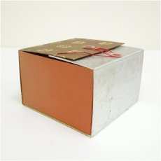 画像5: 京焼　音羽山窯造　色絵柳に燕茶碗（箱付） (5)