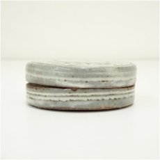 画像2: 祥次造　三島香合（共箱） (2)