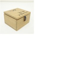 画像7: 吉向焼　吉向松月造　宝相華彫文香合（共箱） (7)