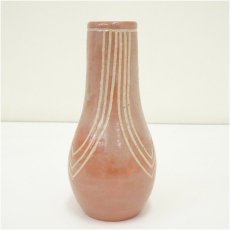 画像3: 作家物　赤楽笹文杓立 (3)