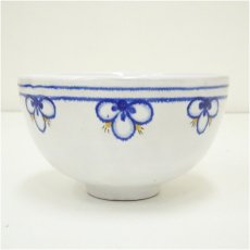 画像2: イタリア製　ファエンツァ（FAENZA）造　花つなぎ茶碗（保護箱） (2)