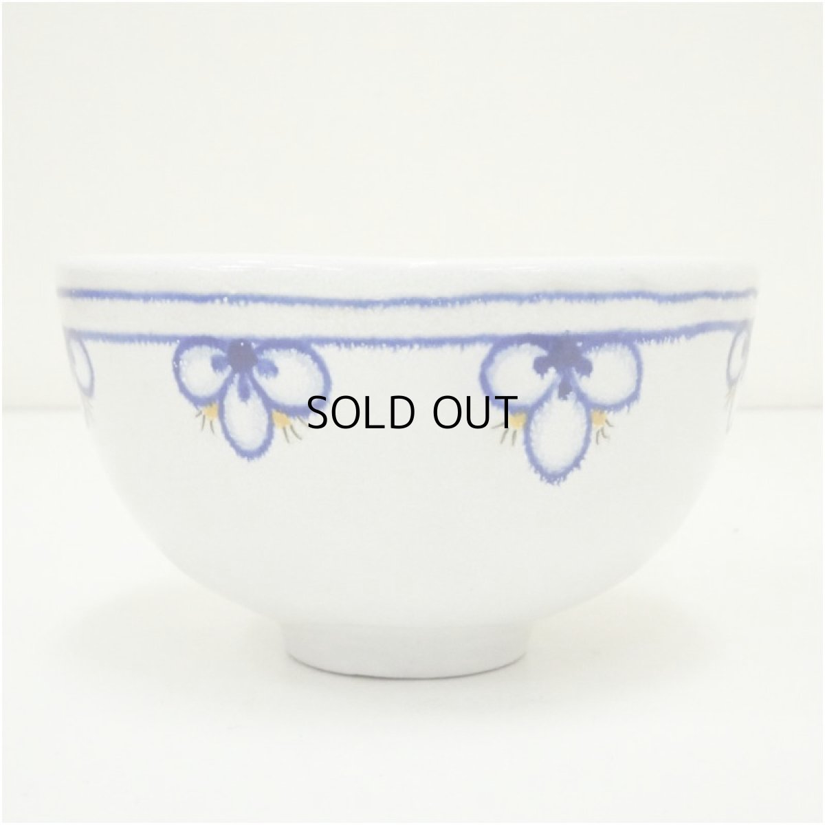 画像3: イタリア製　ファエンツァ（FAENZA）造　花つなぎ茶碗（保護箱） (3)