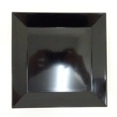 画像4: 漆塗四方盆（箱付） (4)