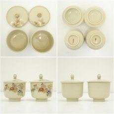 画像10: 薩摩焼　美陶山造　番茶器揃（共箱） (10)