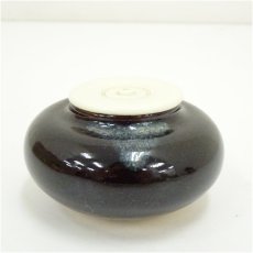 画像2: 景山造　大海茶入（仕覆付） (2)