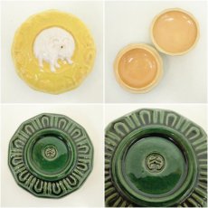 画像6: 京焼　久世久宝造　交趾写干支未香合（共箱） (6)