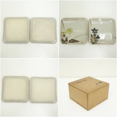 画像7: 幸兵衛窯造　絵変り銘々皿5客（共箱） (7)