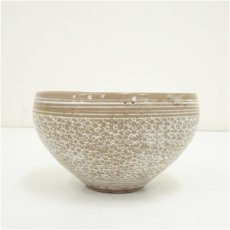 画像2: 作家物　三島印花茶碗 (2)