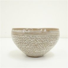 画像3: 作家物　三島印花茶碗 (3)