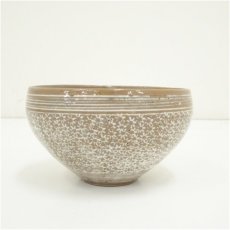 画像4: 作家物　三島印花茶碗 (4)