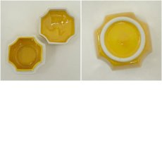 画像6: 黄交趾干支丑香合 (6)